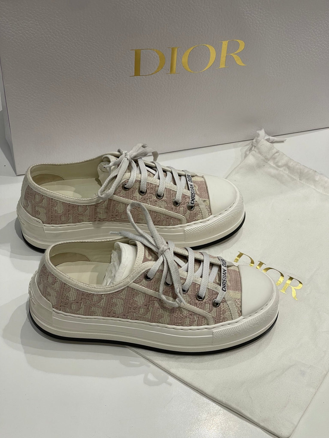 Dior - Sneaker à plateforme Walk&