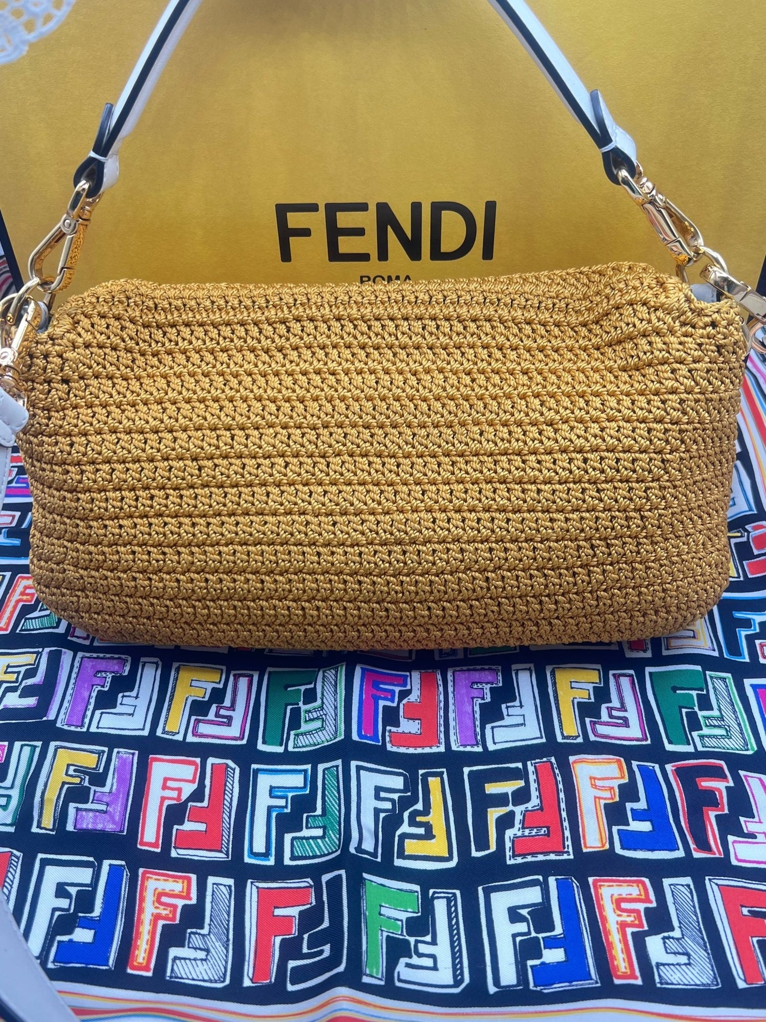 Bag Sac Baguette Fendi Sac Pochette Baguette Sac A Main Fendi
