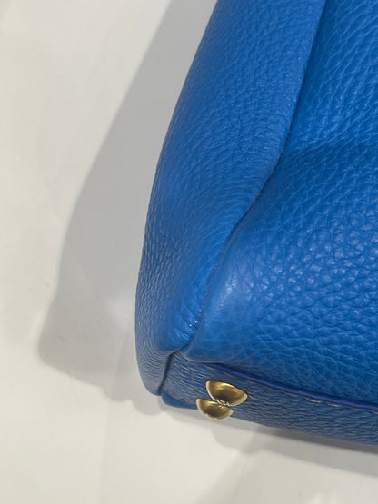 Fendi - Sac Peekaboo bleu MM - Les Folies d&