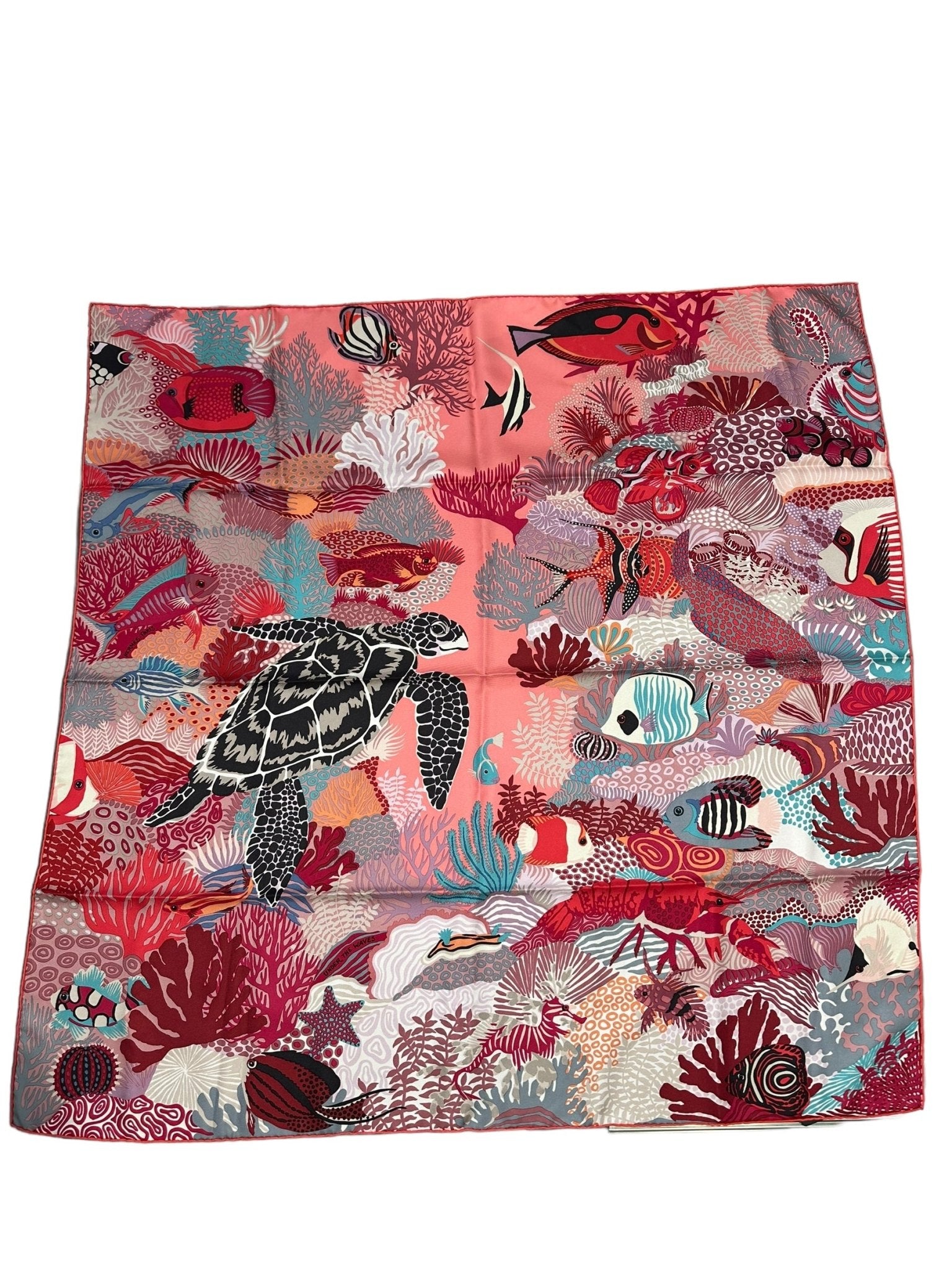 Hermès - Carré 90 « Under the waves » - Les Folies d&