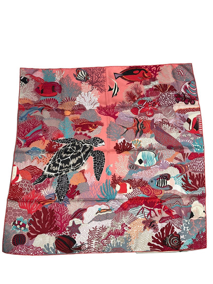 Hermès - Carré 90 « Under the waves » - Les Folies d&
