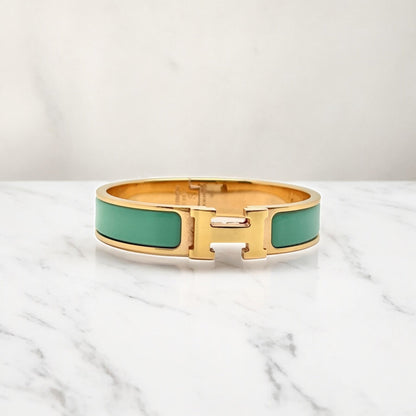Hermès Clic H Turquoise S - Les Folies d&