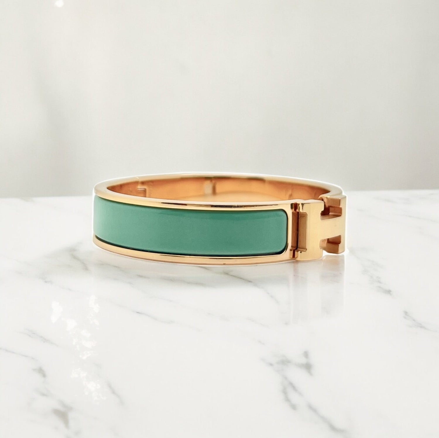 Hermès Clic H Turquoise S - Les Folies d&
