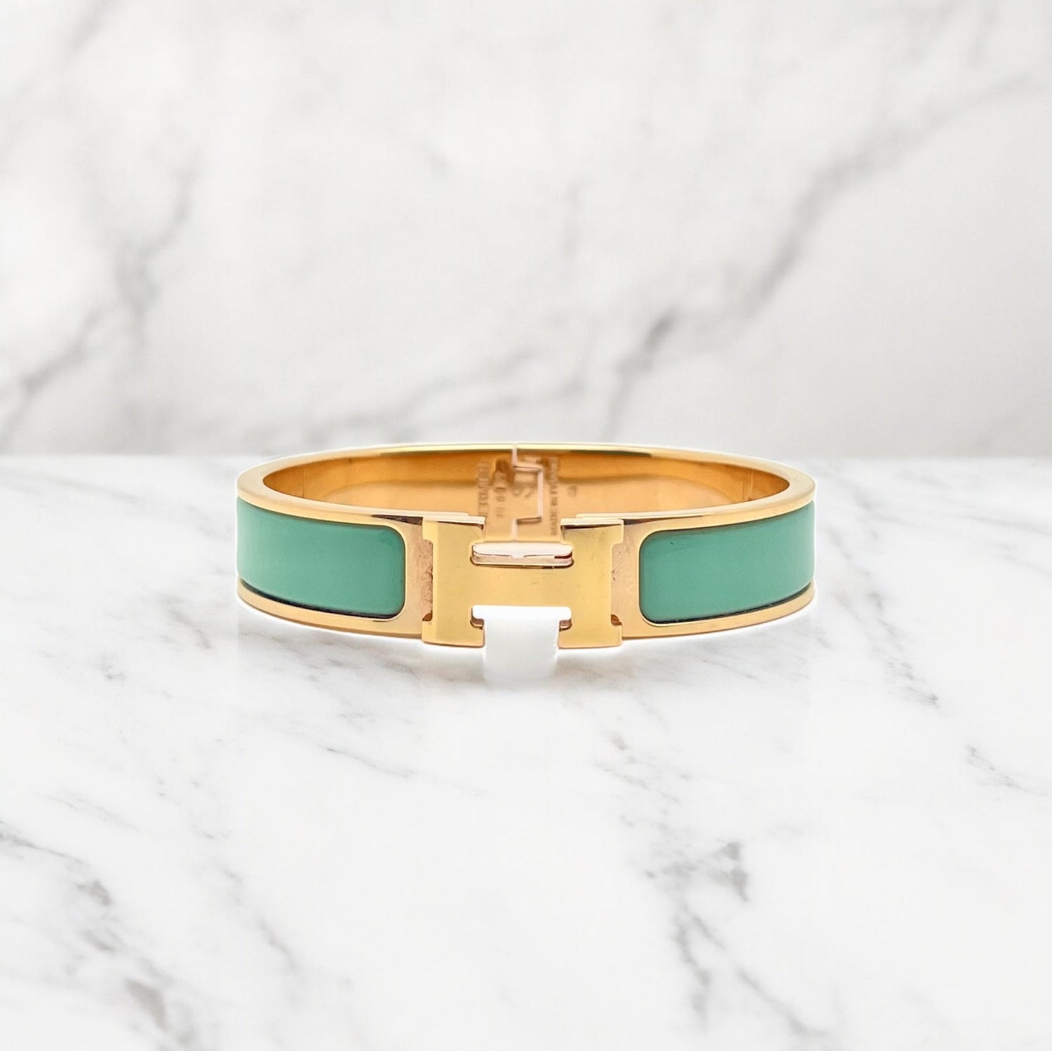 Hermès Clic H Turquoise S - Les Folies d&