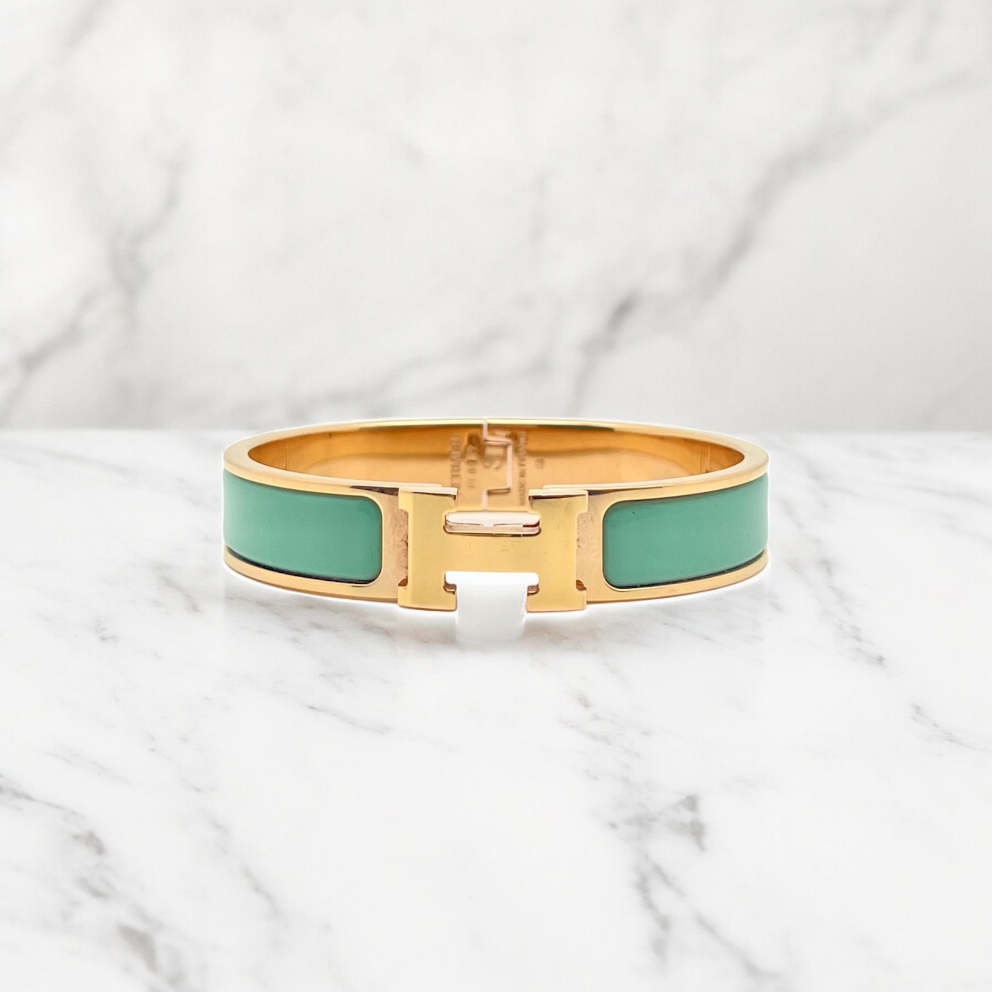 Hermès Clic H Turquoise S - Les Folies d&