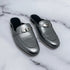 Hermès Mules Oz argentées 37 - Les Folies d&