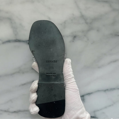 Hermès Oran Noir 35,5 - Les Folies d&
