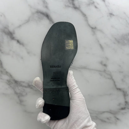 Hermès Oran Noir 35,5 - Les Folies d&