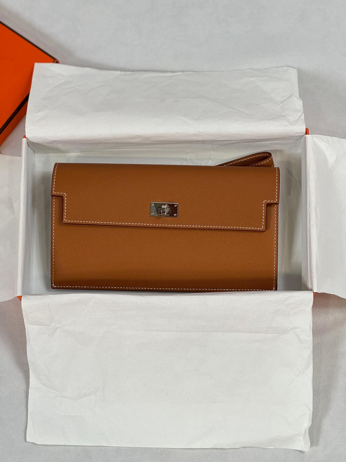 Hermès - Portefeuille Kelly Pocket - Les Folies d&