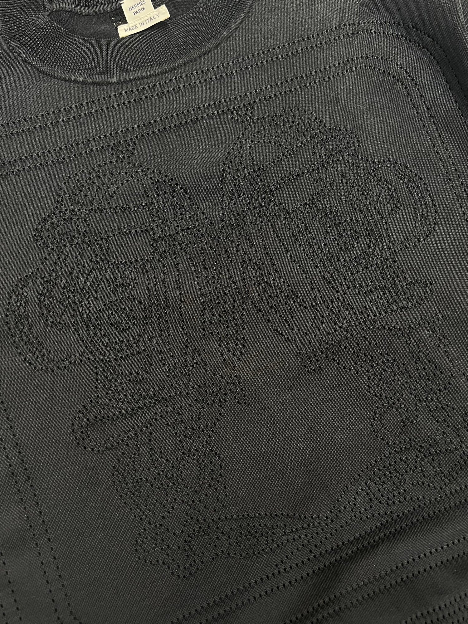 Hermès Pull Noir S - Les Folies d&