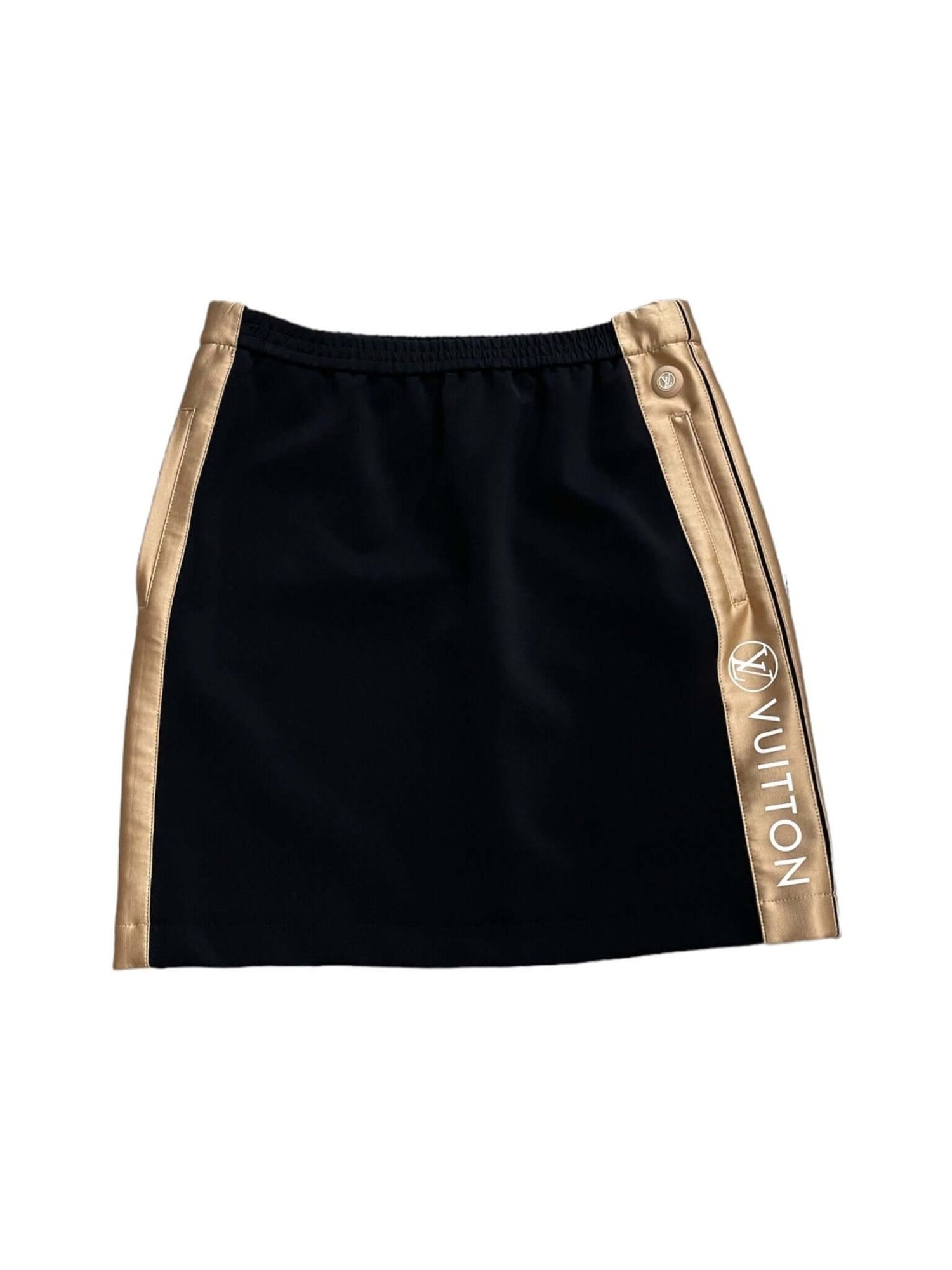 Louis Vuitton - Jupe droite Noir 36 - Les Folies d&