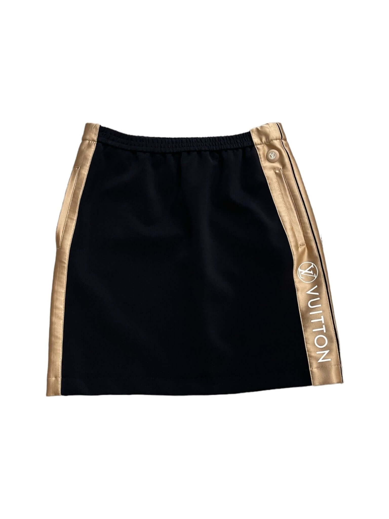 Louis Vuitton - Jupe droite Noir 36 - Les Folies d&