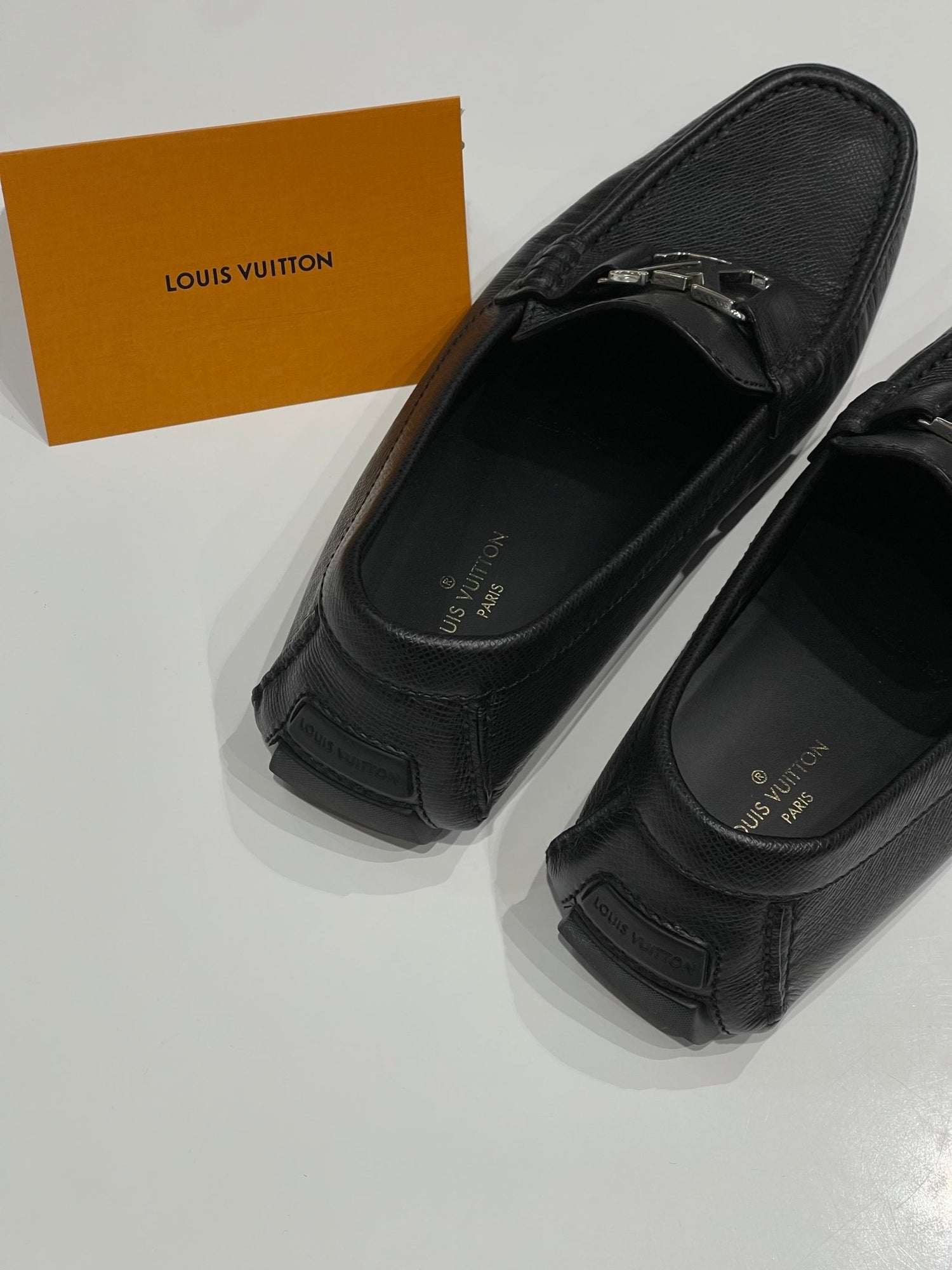 Louis Vuitton - Mocassins Monte Carlo noirs - Les Folies d&
