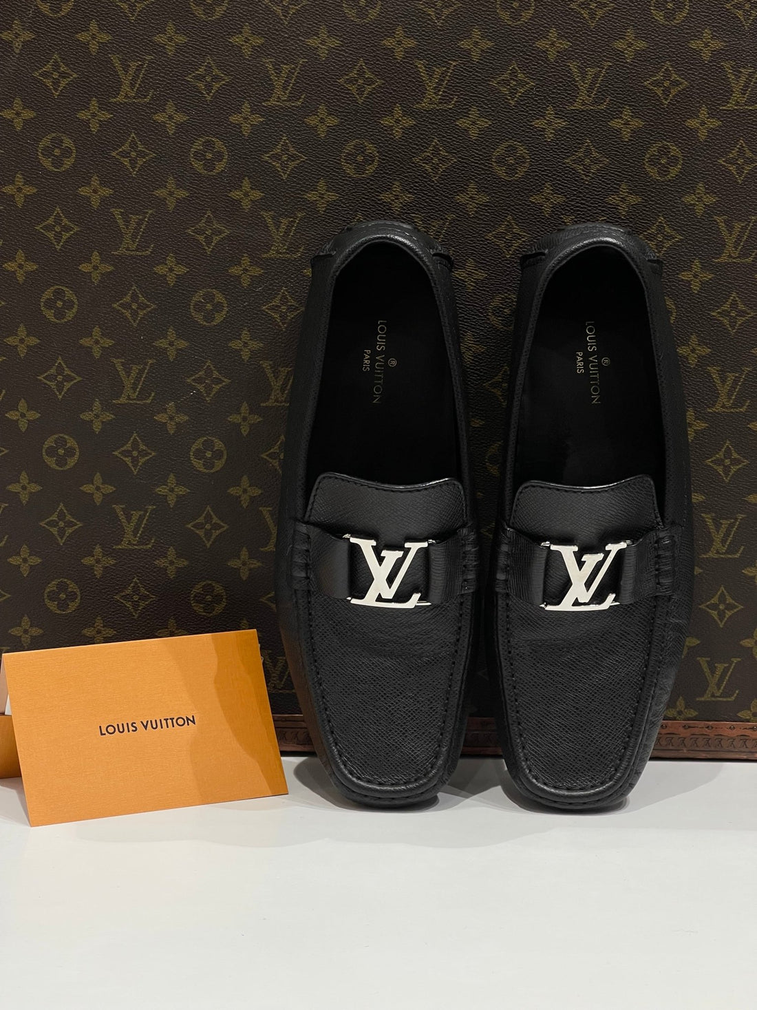 Louis Vuitton - Mocassins Monte Carlo noirs - Les Folies d&
