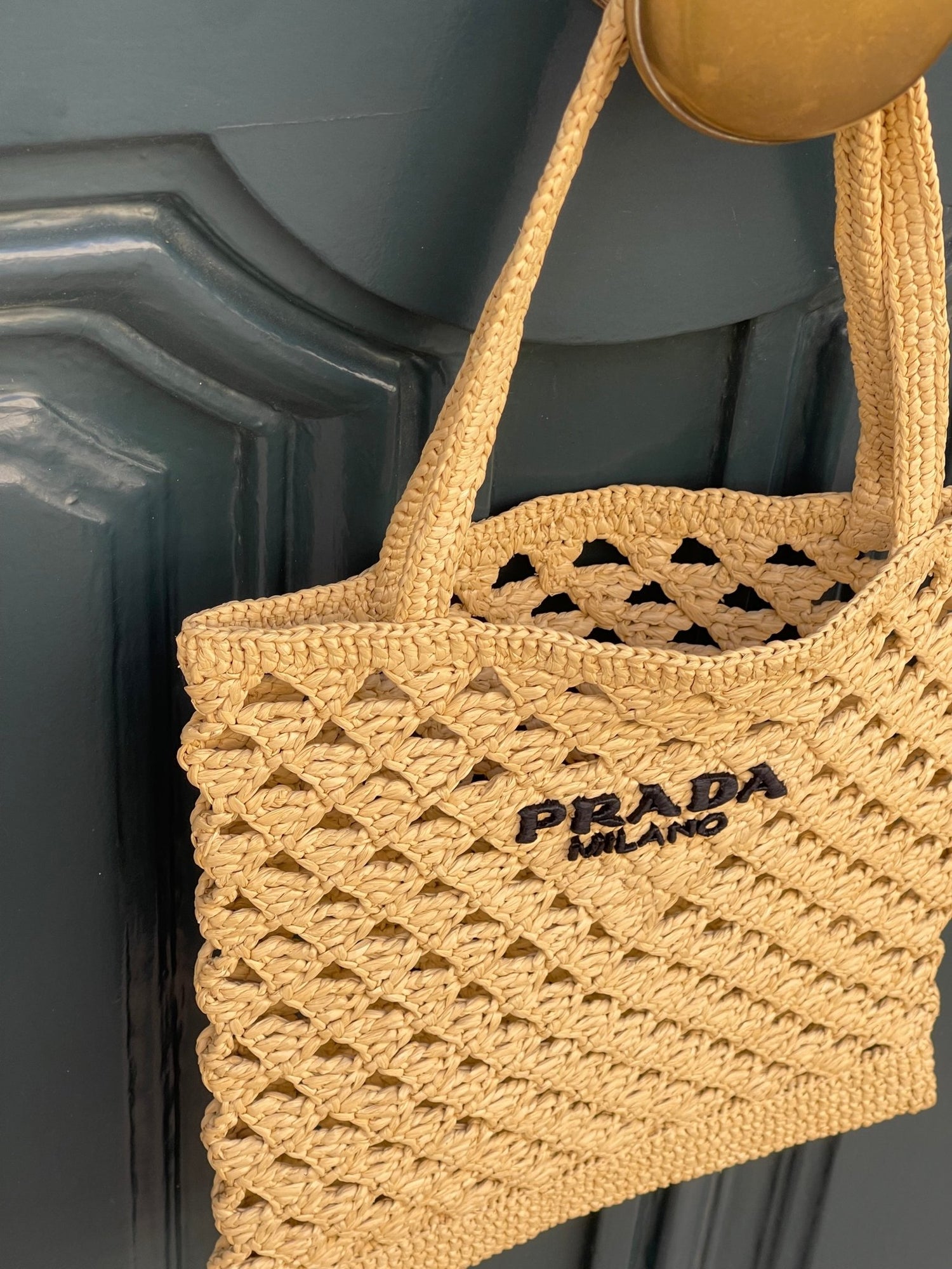 Prada - Cabas en Crochet PM - Les Folies d&