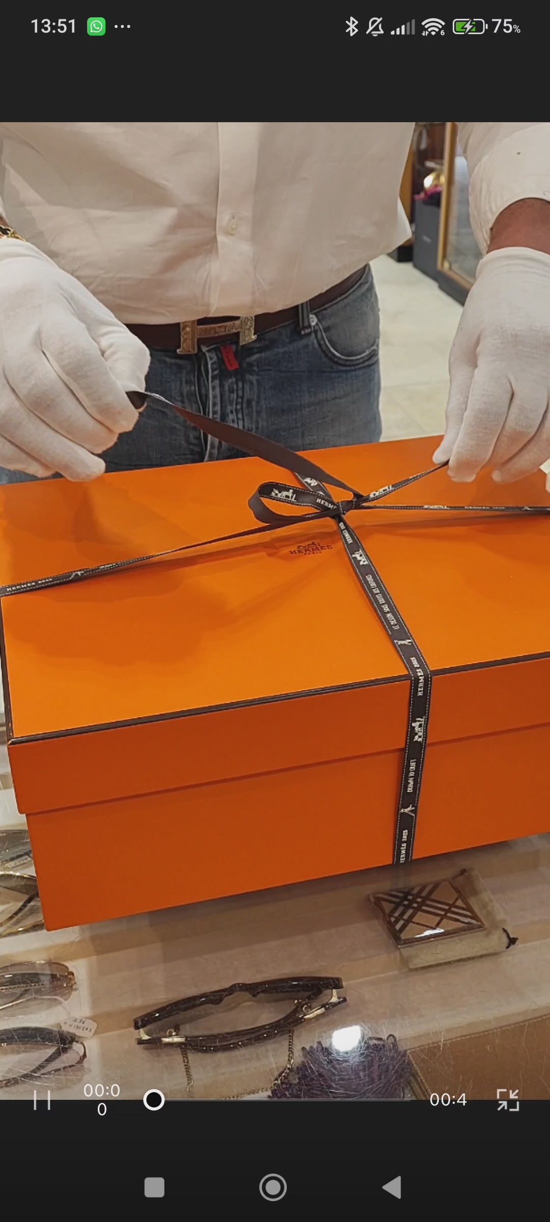 Hermès - Coffret montres Amalthée Myriade