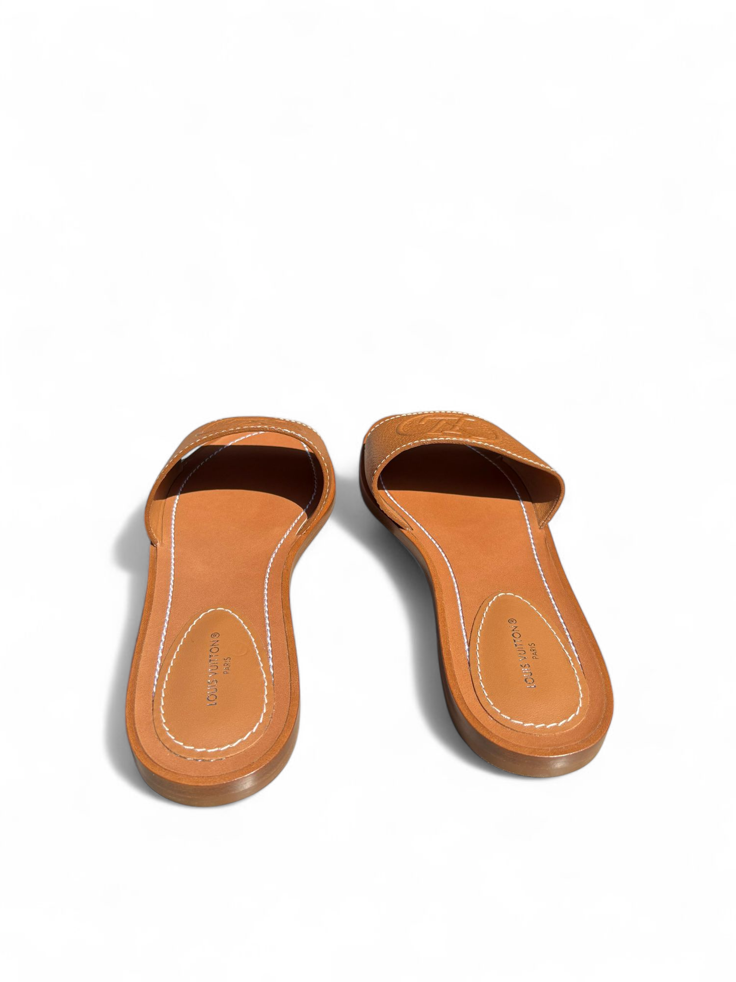 Louis Vuitton - Mules in pelle Lock it T36 1/2