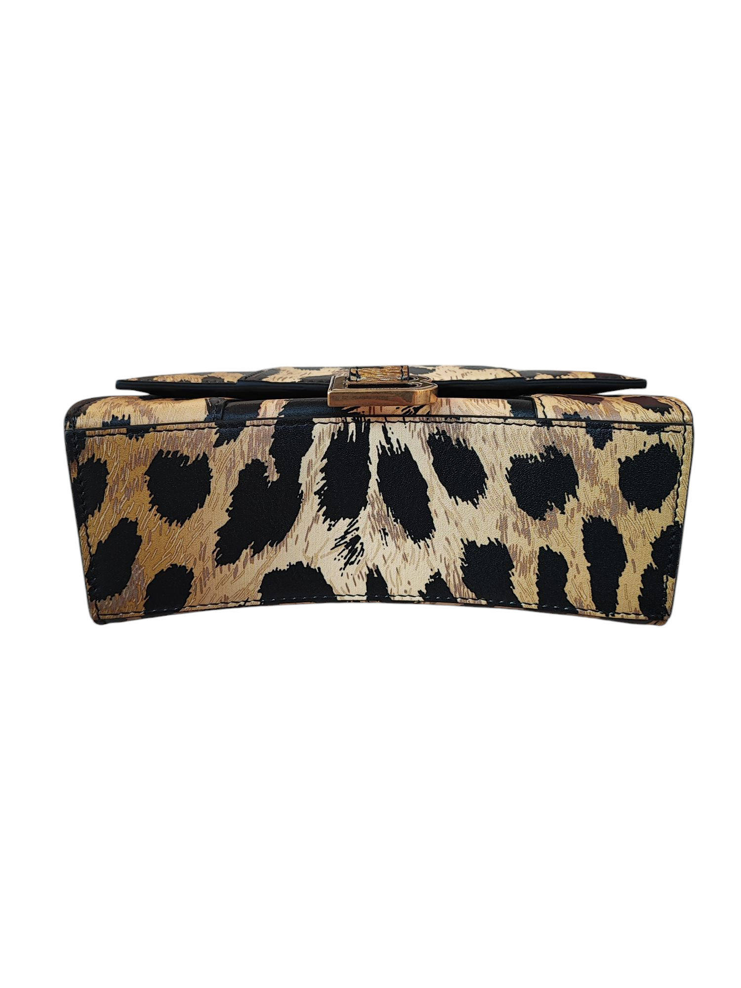 Balenciaga - Borsa Hourglass XS leopardata