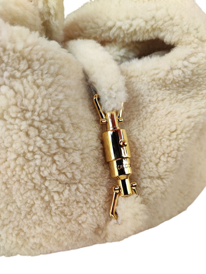 Gucci - Sac Jackie 1961 mouton crème