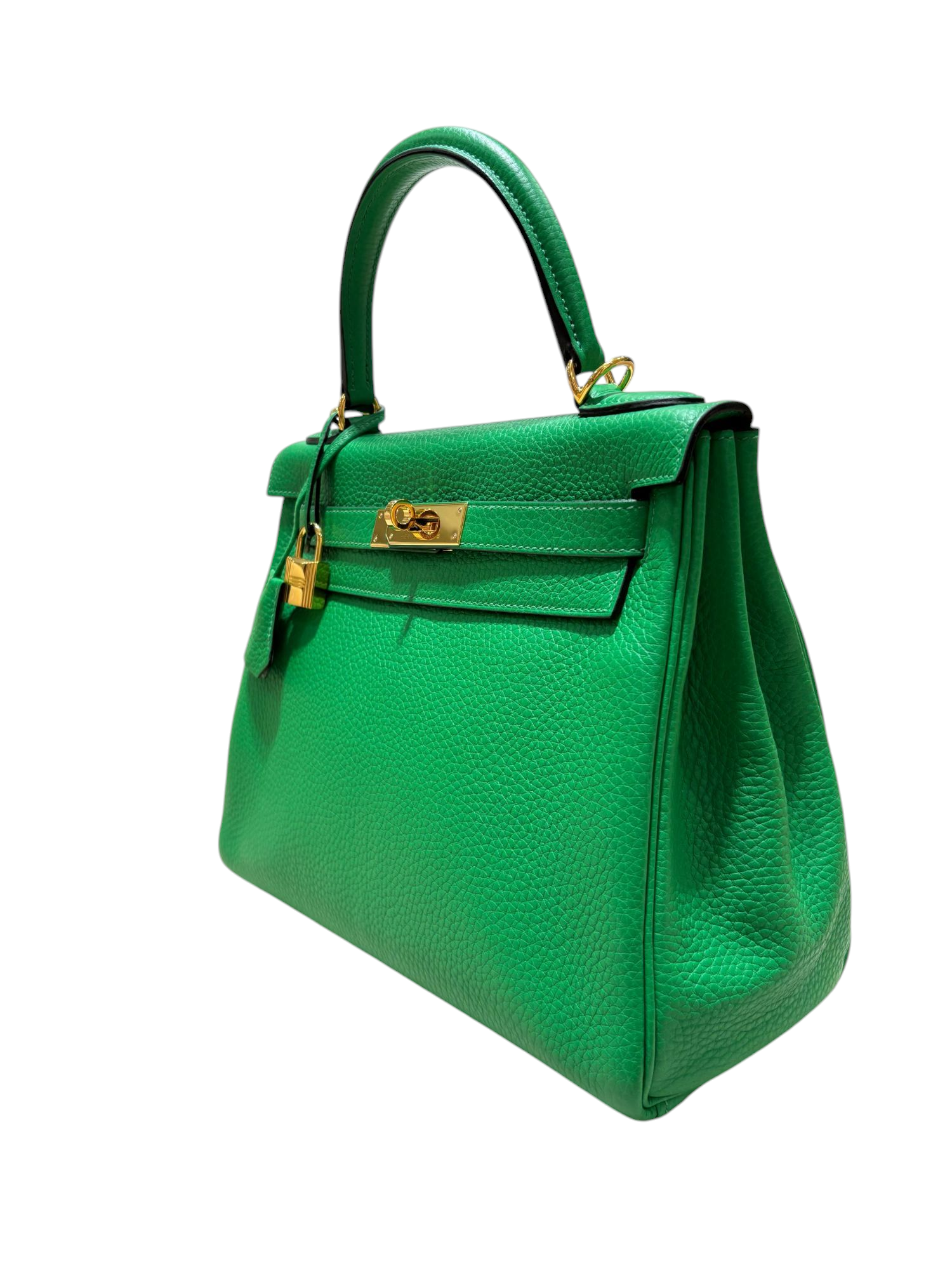 Hermès - Borsa Kelly II 28 bambù