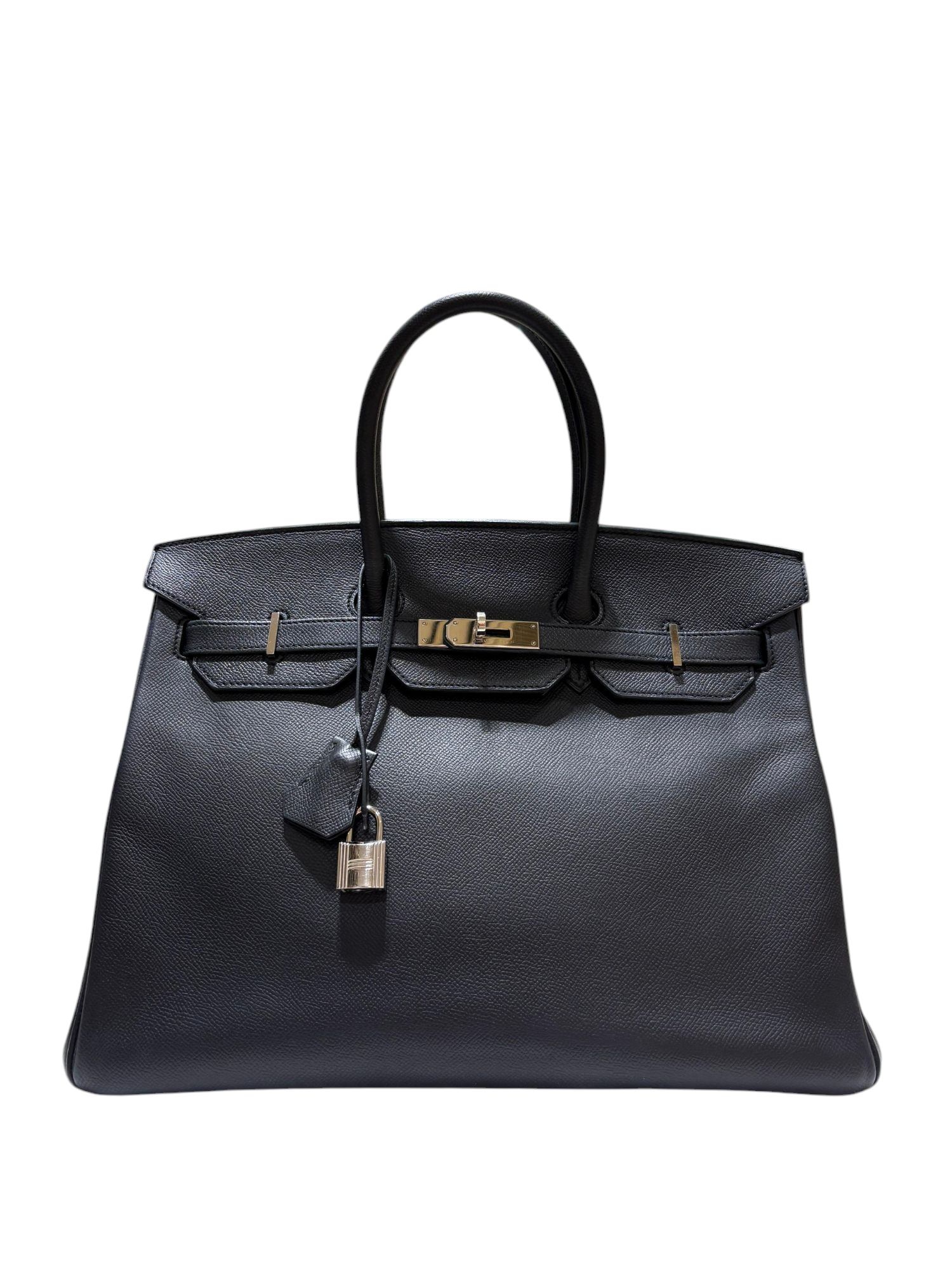 Hermès - Birkin-Tasche 35 Epsom Schwarz