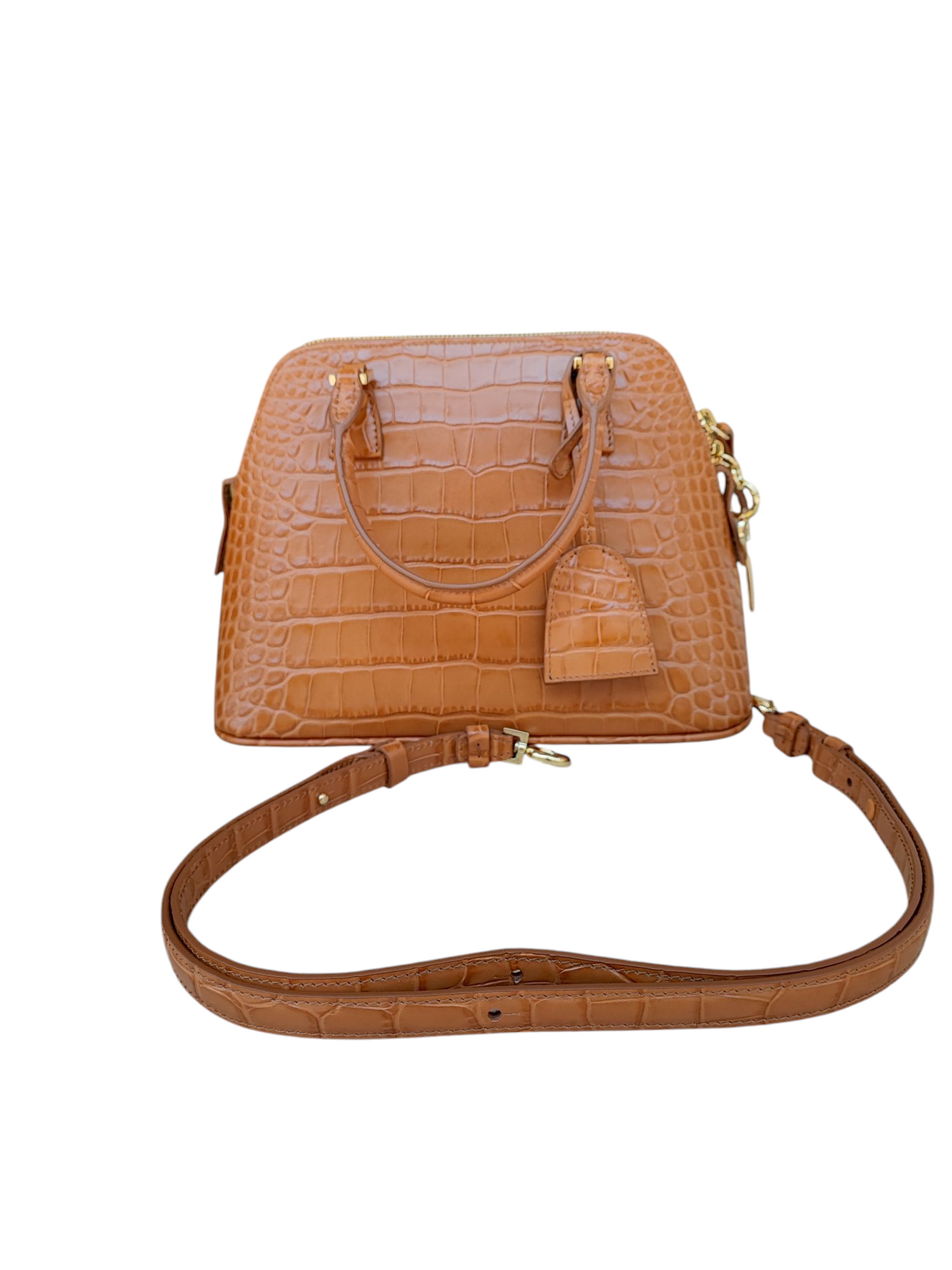 Maison Margiela - Sac 5AC embossé marron