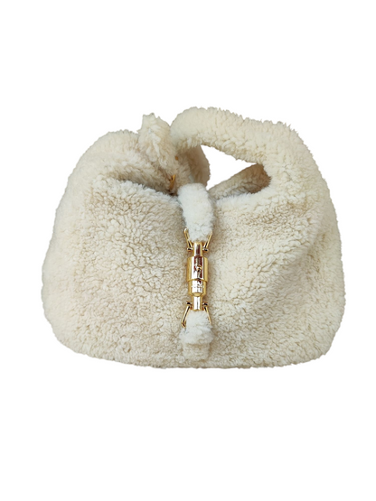 Gucci - Sac Jackie 1961 mouton crème
