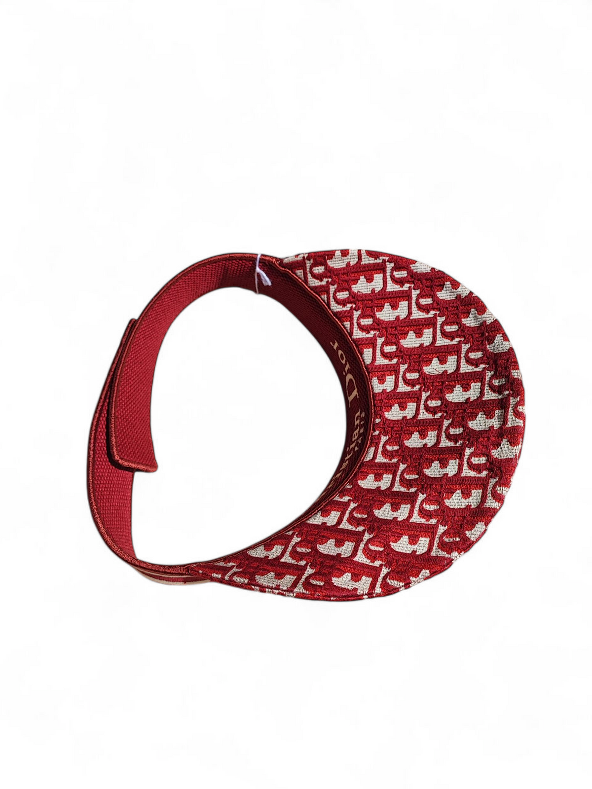 Dior - Rotes Monogramm-Visier