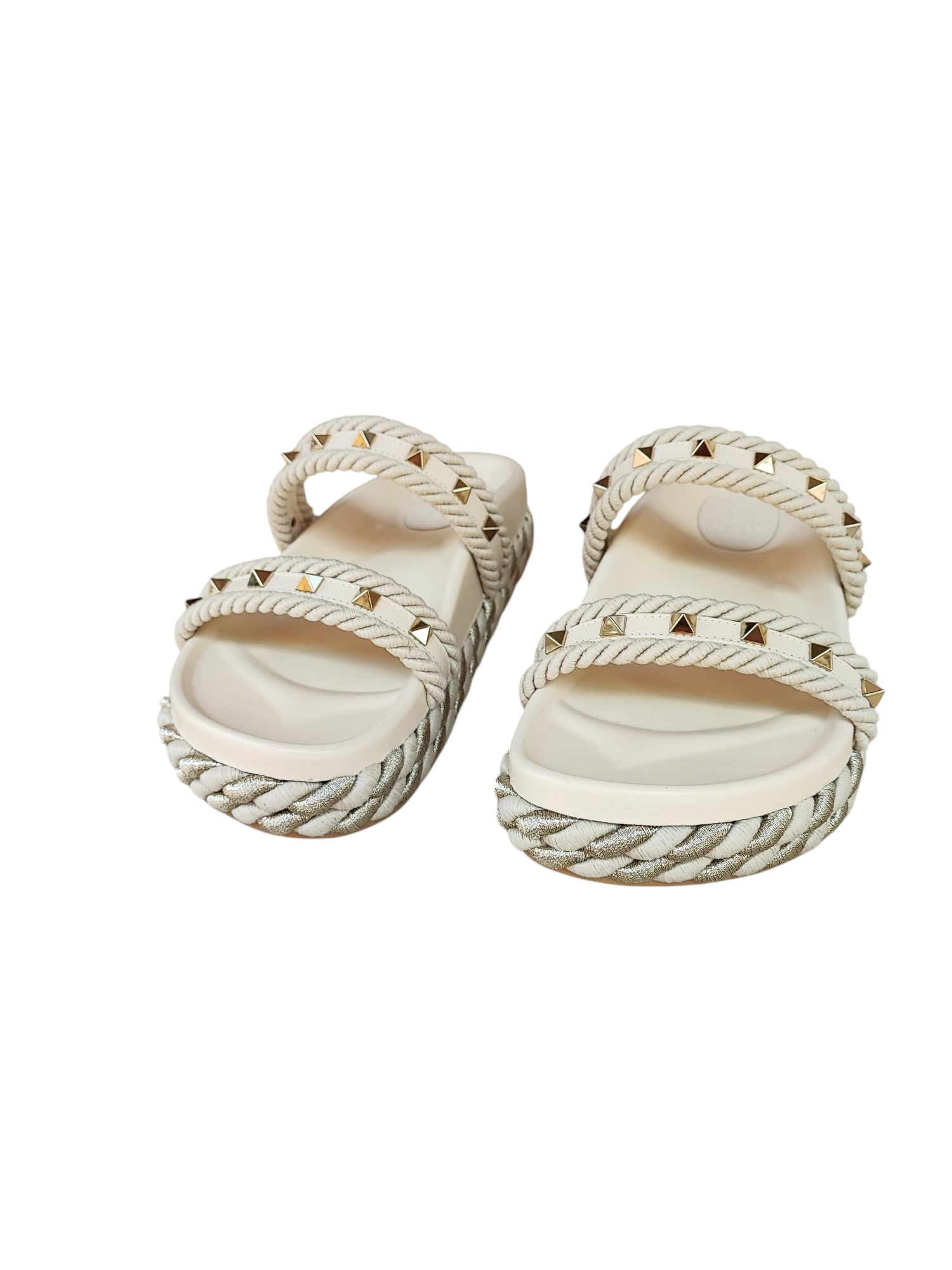 Valentino - Espadrilles sandales rockstud T37