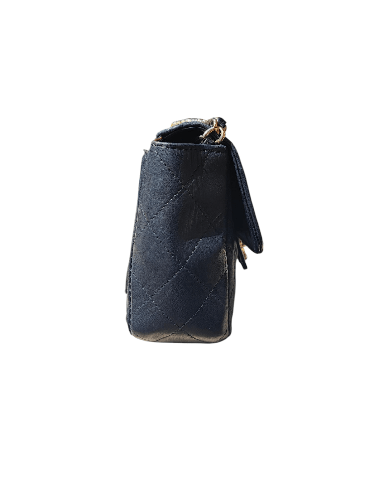 Chanel - Mini Square in raso e pelle
