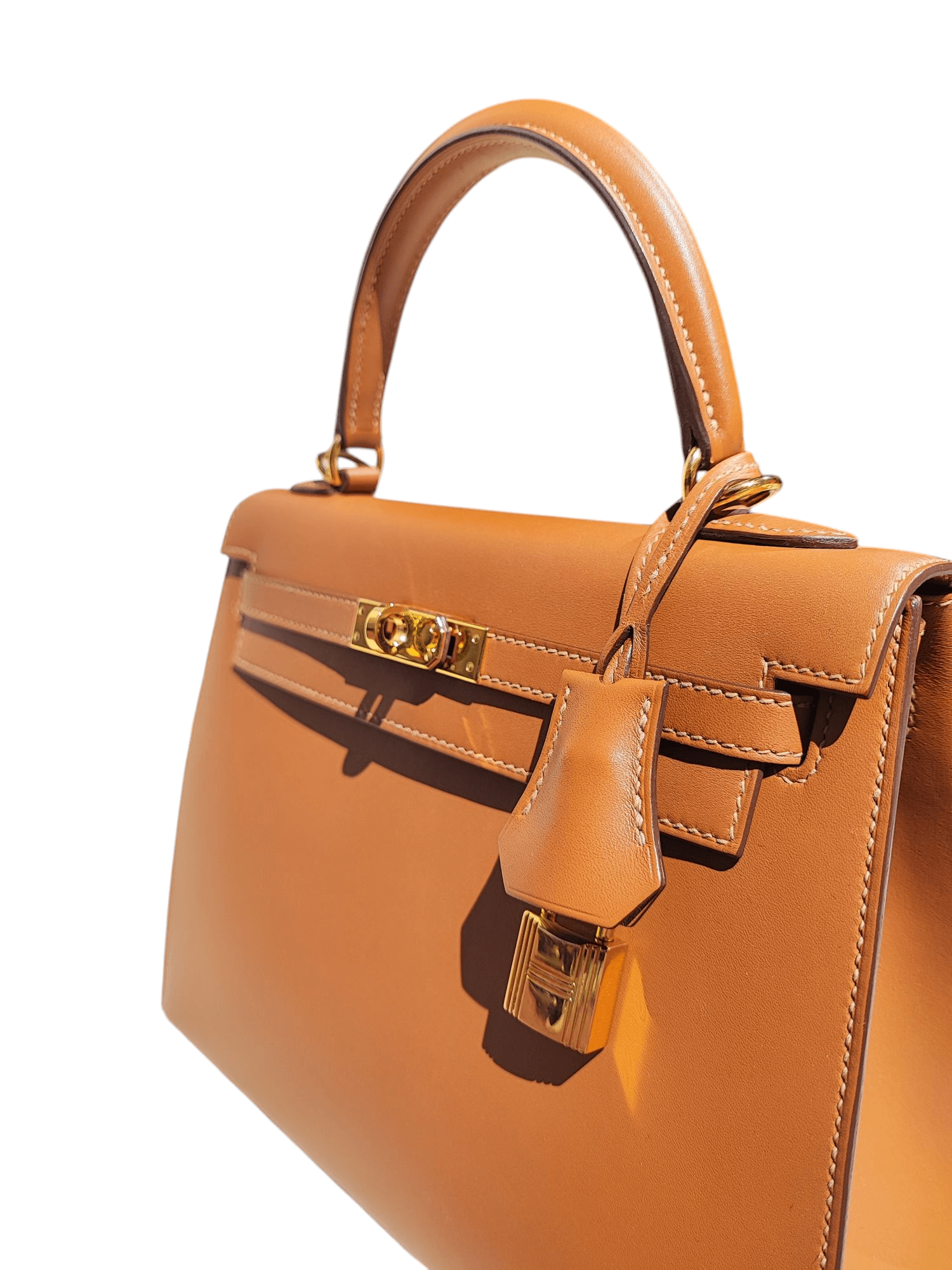 Hermès -  Sac Kelly 25 cigare