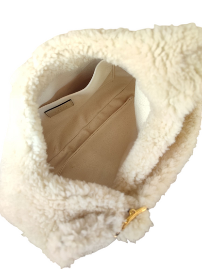 Gucci - Sac Jackie 1961 mouton crème