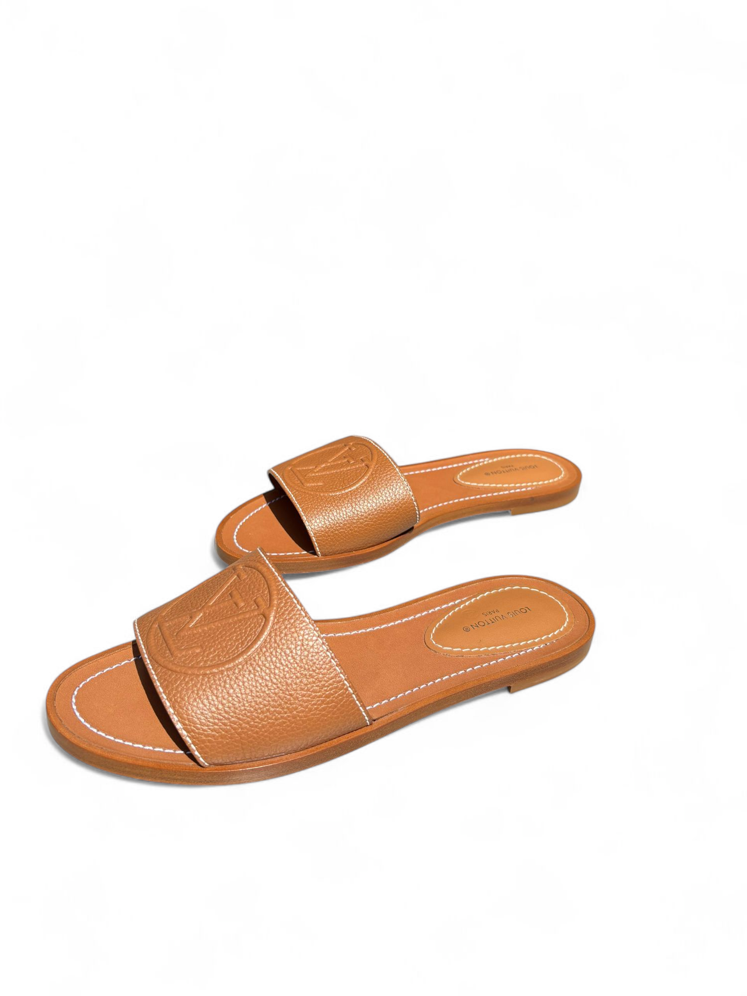 Louis Vuitton - Mules in pelle Lock it T36 1/2