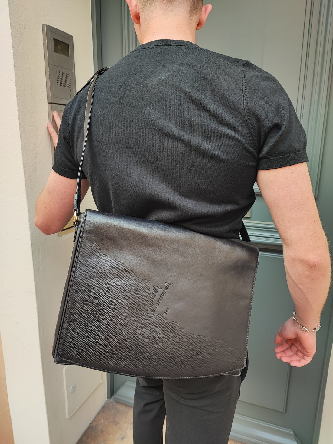 Louis Vuitton - Sac Opéra noir Ligne Rhodes