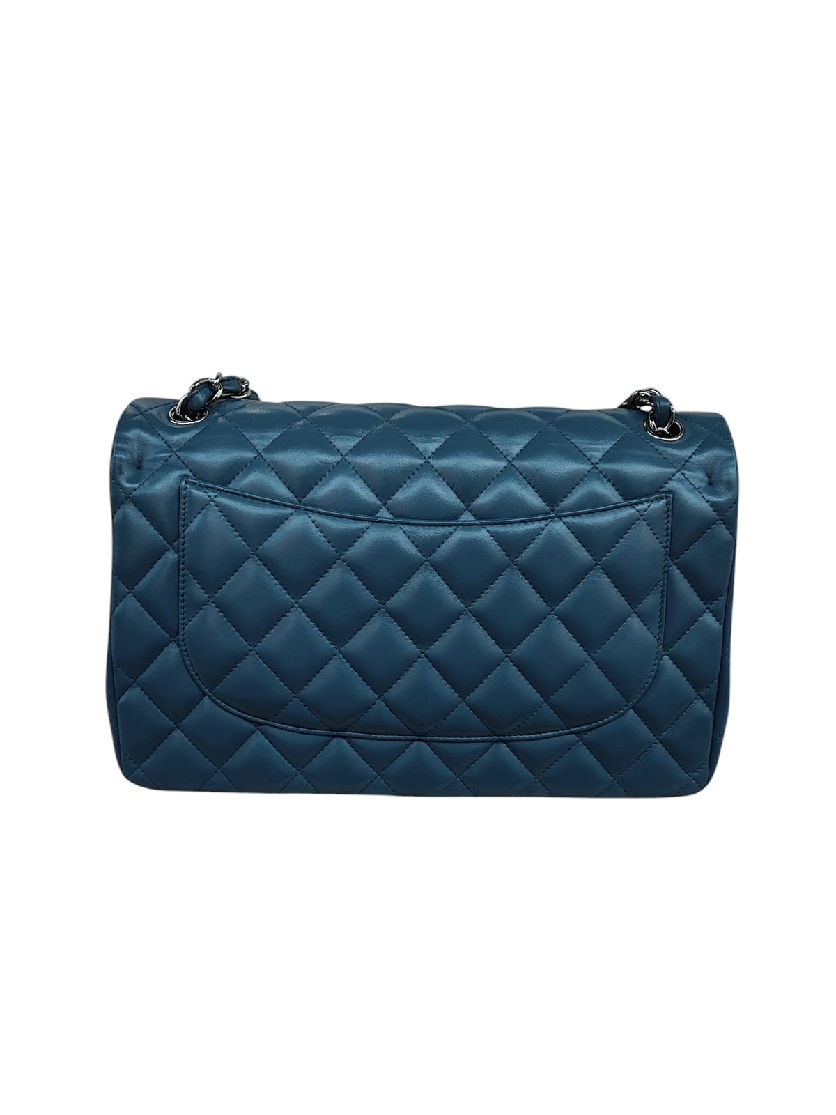 Chanel - Sac Timeless Jumbo Bleu