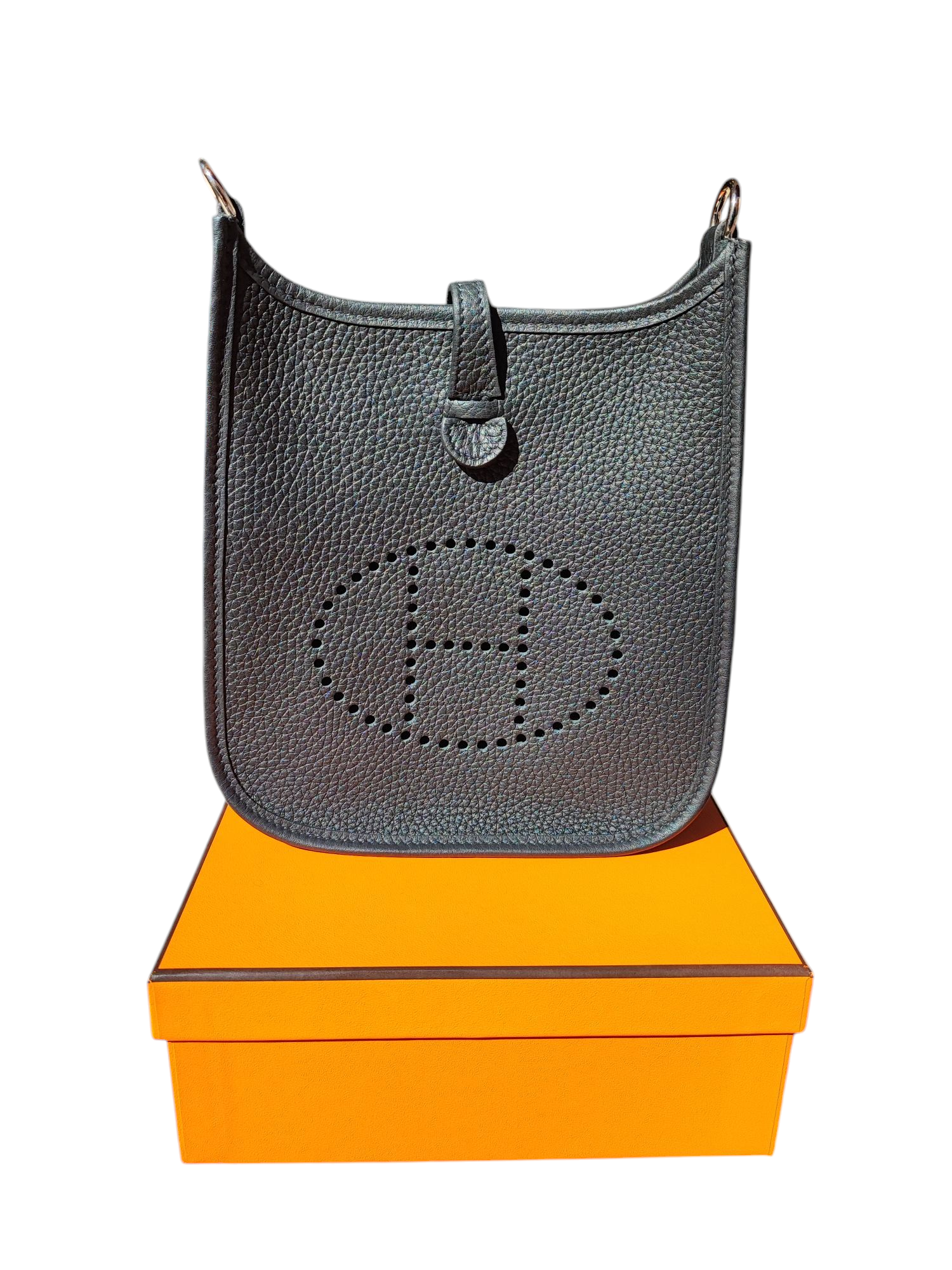 Hermès - Borsa Evelyne 16 nera
