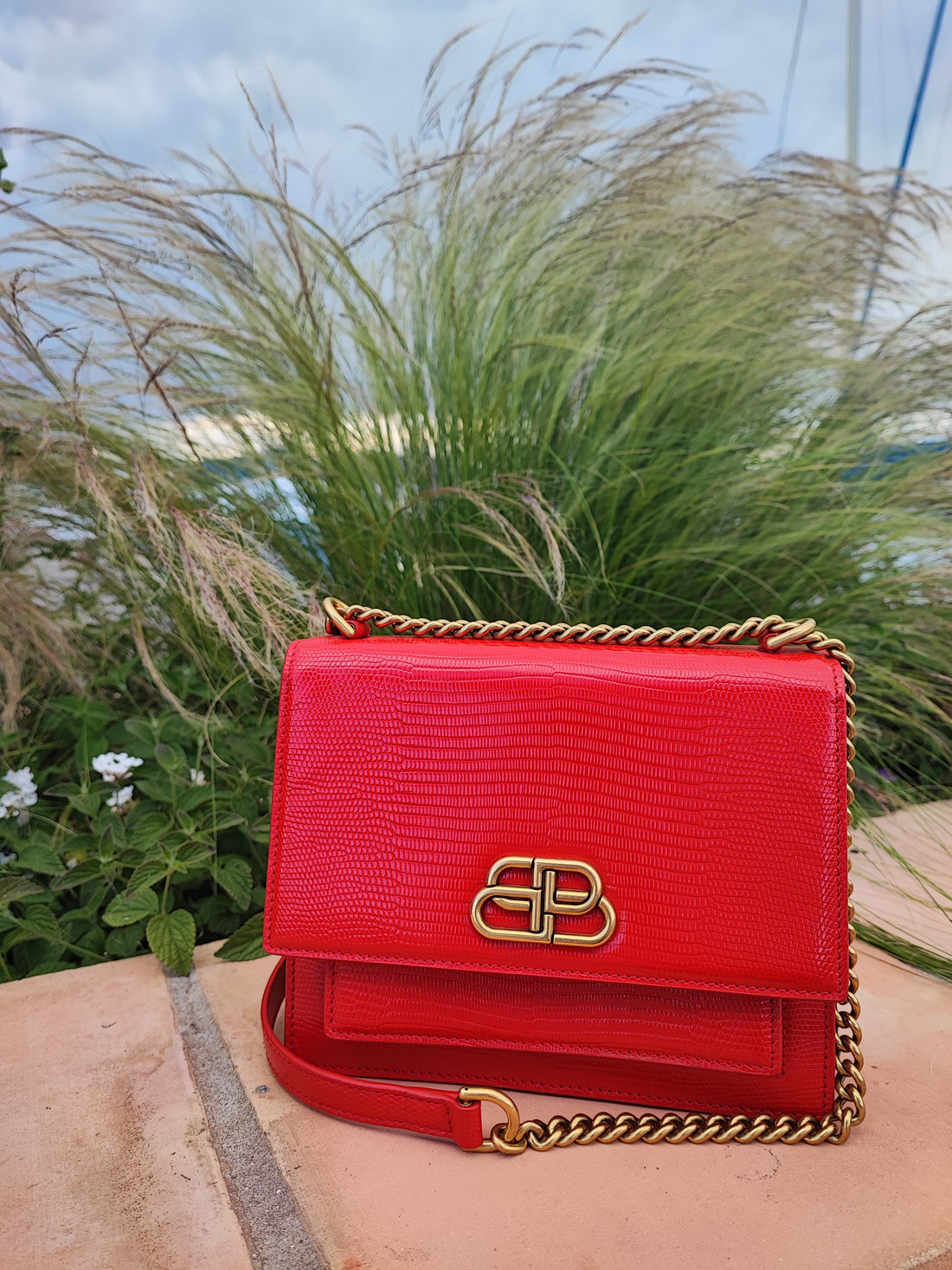 Balenciaga - Sac Sharp S rouge