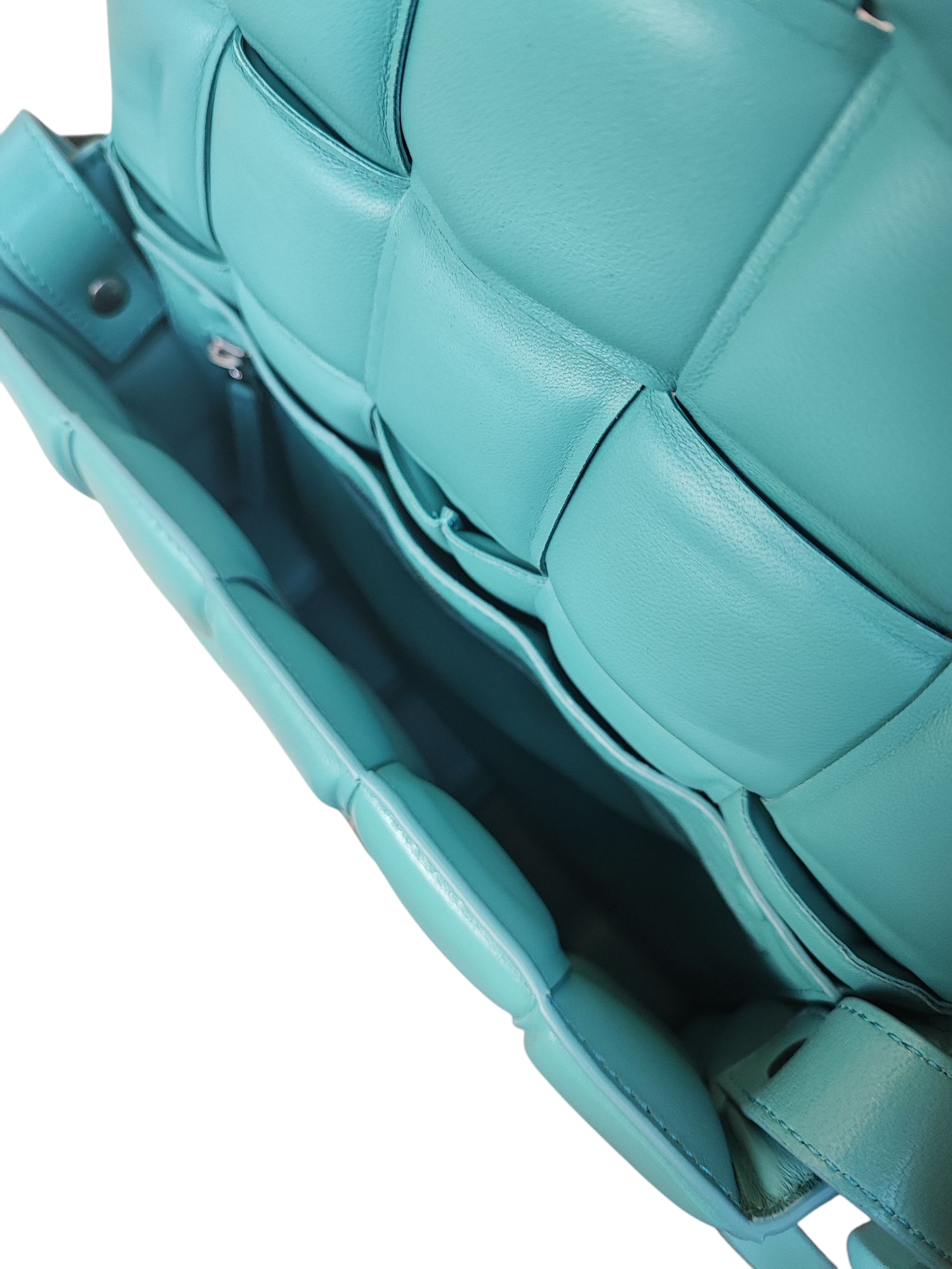 Bottega Veneta - Blaue Sturmkassette Tasche
