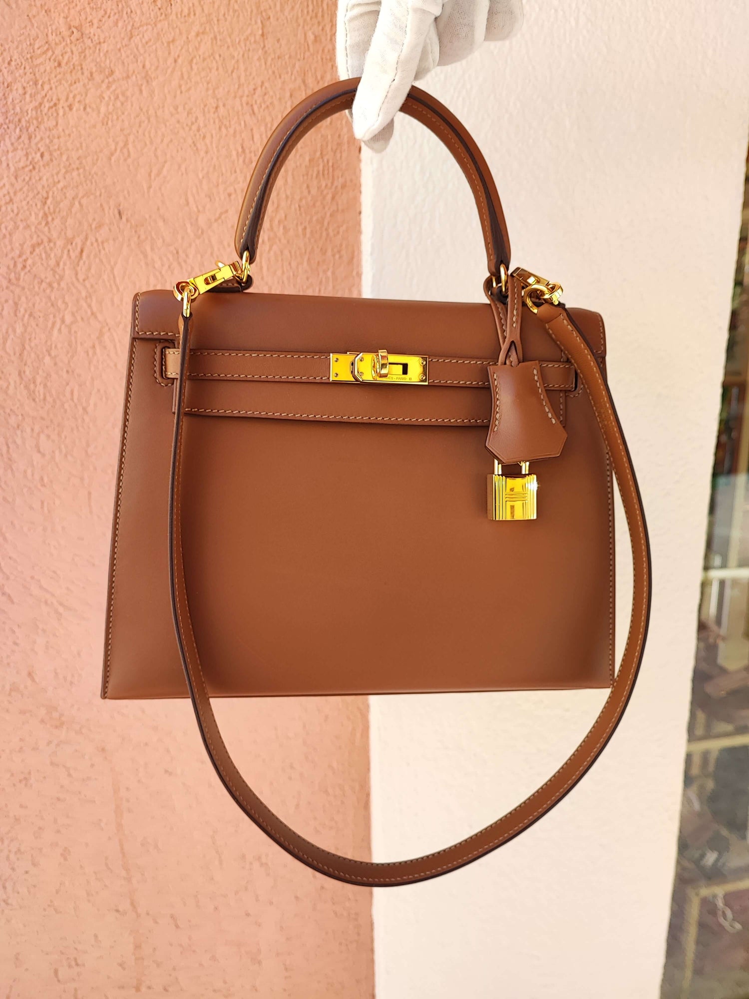 Hermès -  Sac Kelly 25 cigare