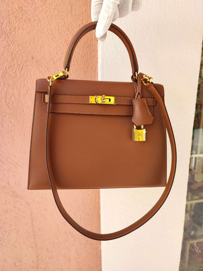 Hermès -  Sac Kelly 25 cigare