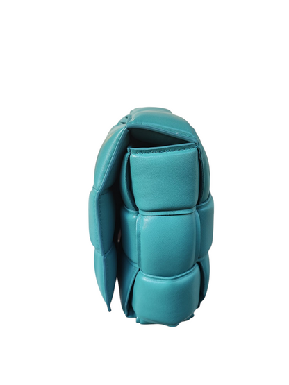Bottega Veneta - Sac cassette bleu orage