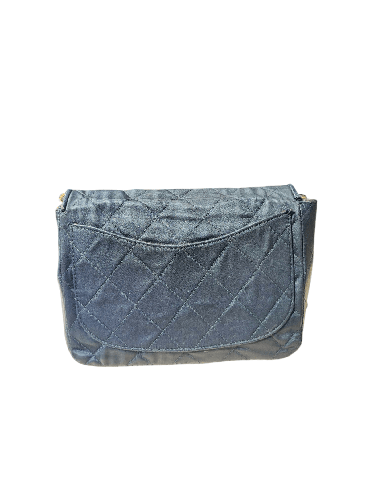 Chanel - Mini Square in raso e pelle