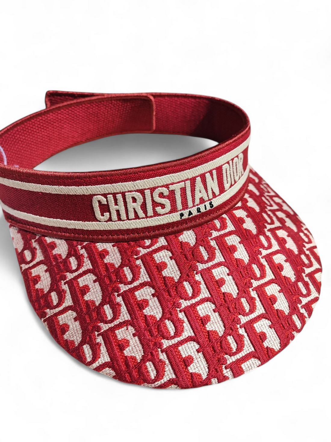 Dior - Rotes Monogramm-Visier