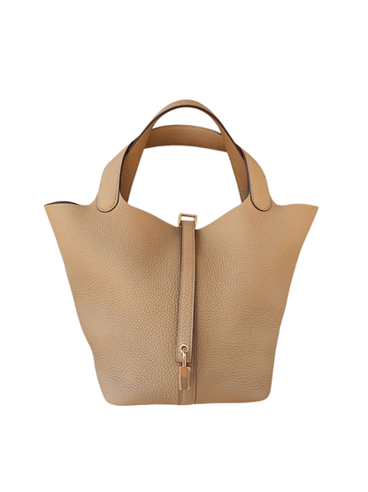 Hermès - Sac Picotin 22 Biscuit