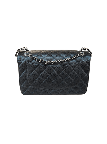 Chanel - Tasche Timeless Jumbo Caviar schwarz
