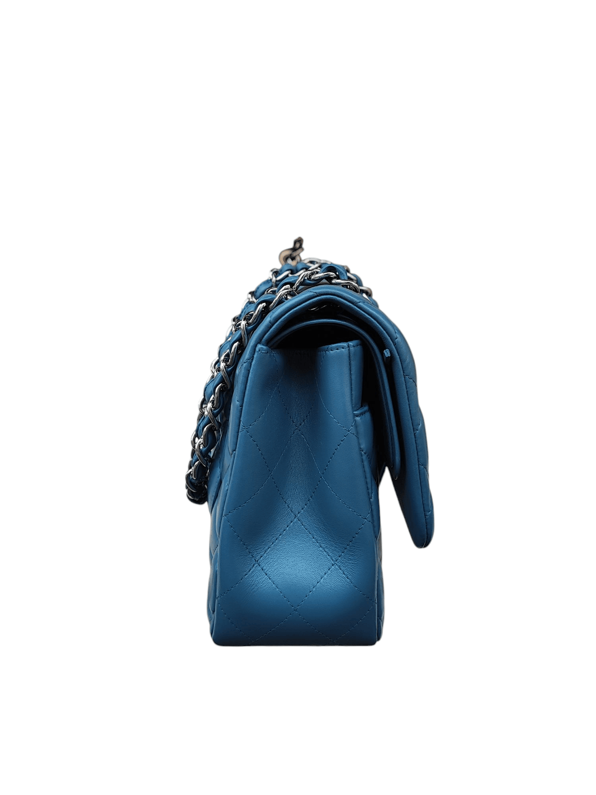 Chanel - Sac Timeless Jumbo Bleu