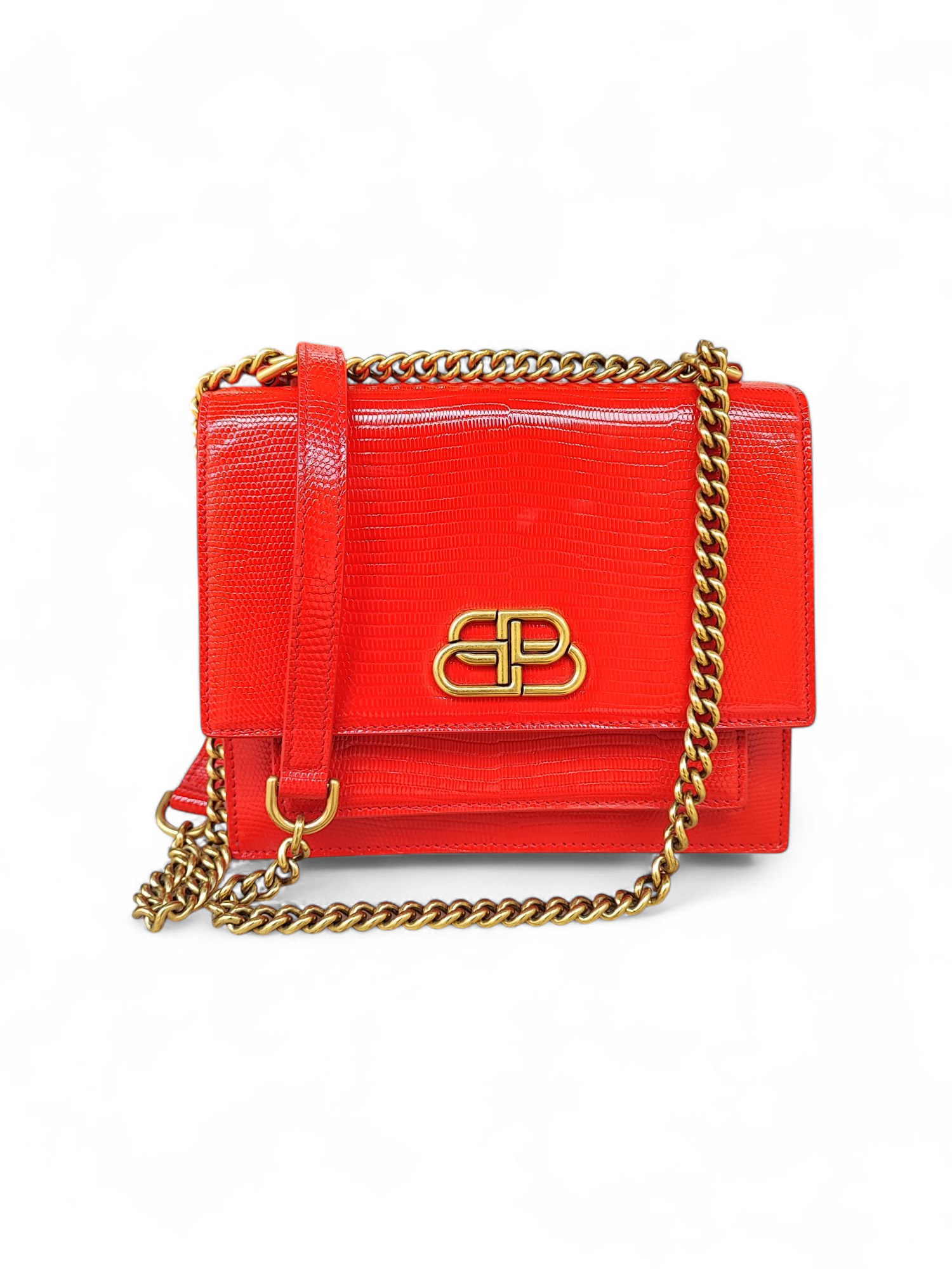 Balenciaga - Borsa Sharp S rossa