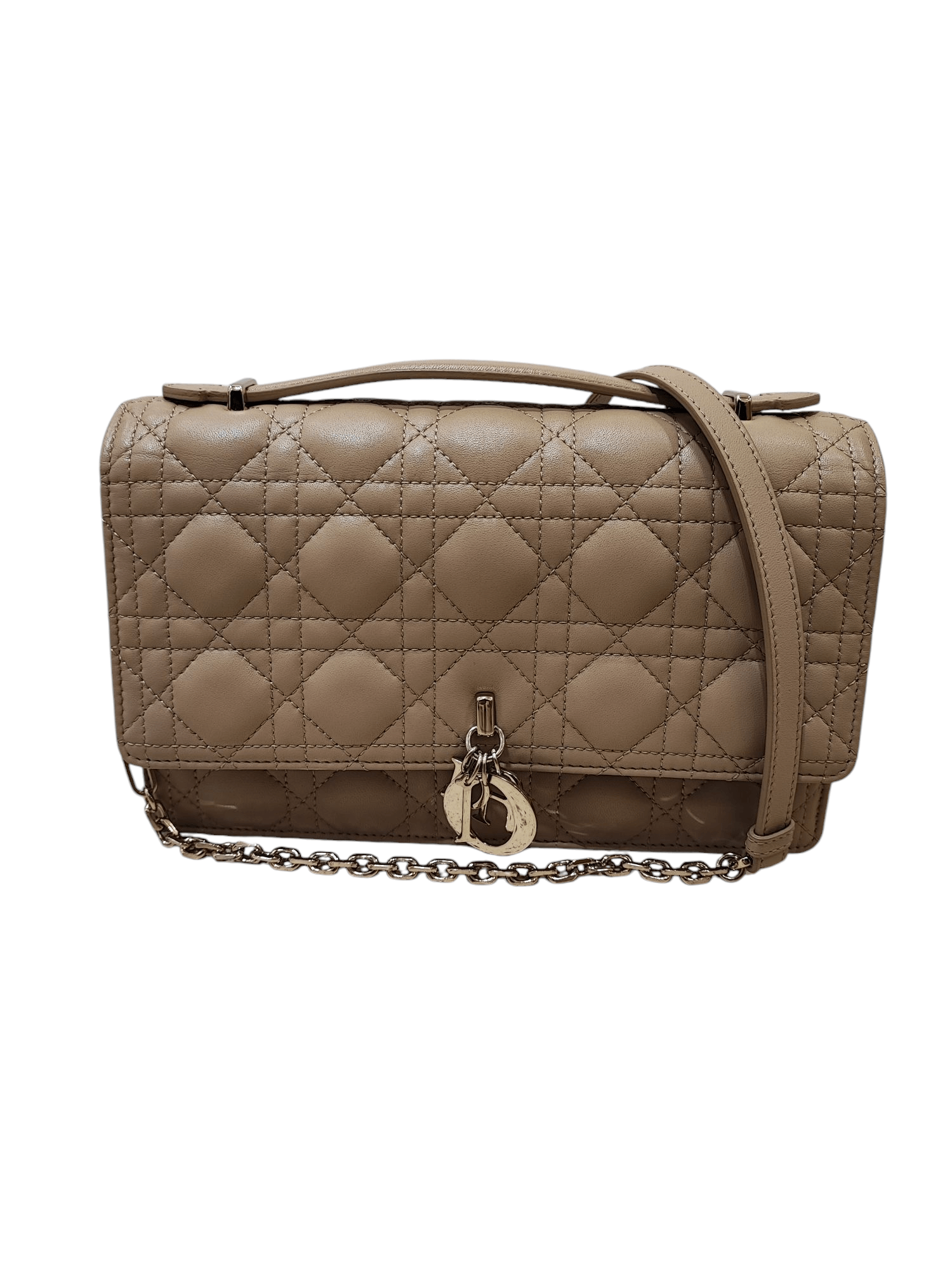 Dior - Beige Top Handle Tasche