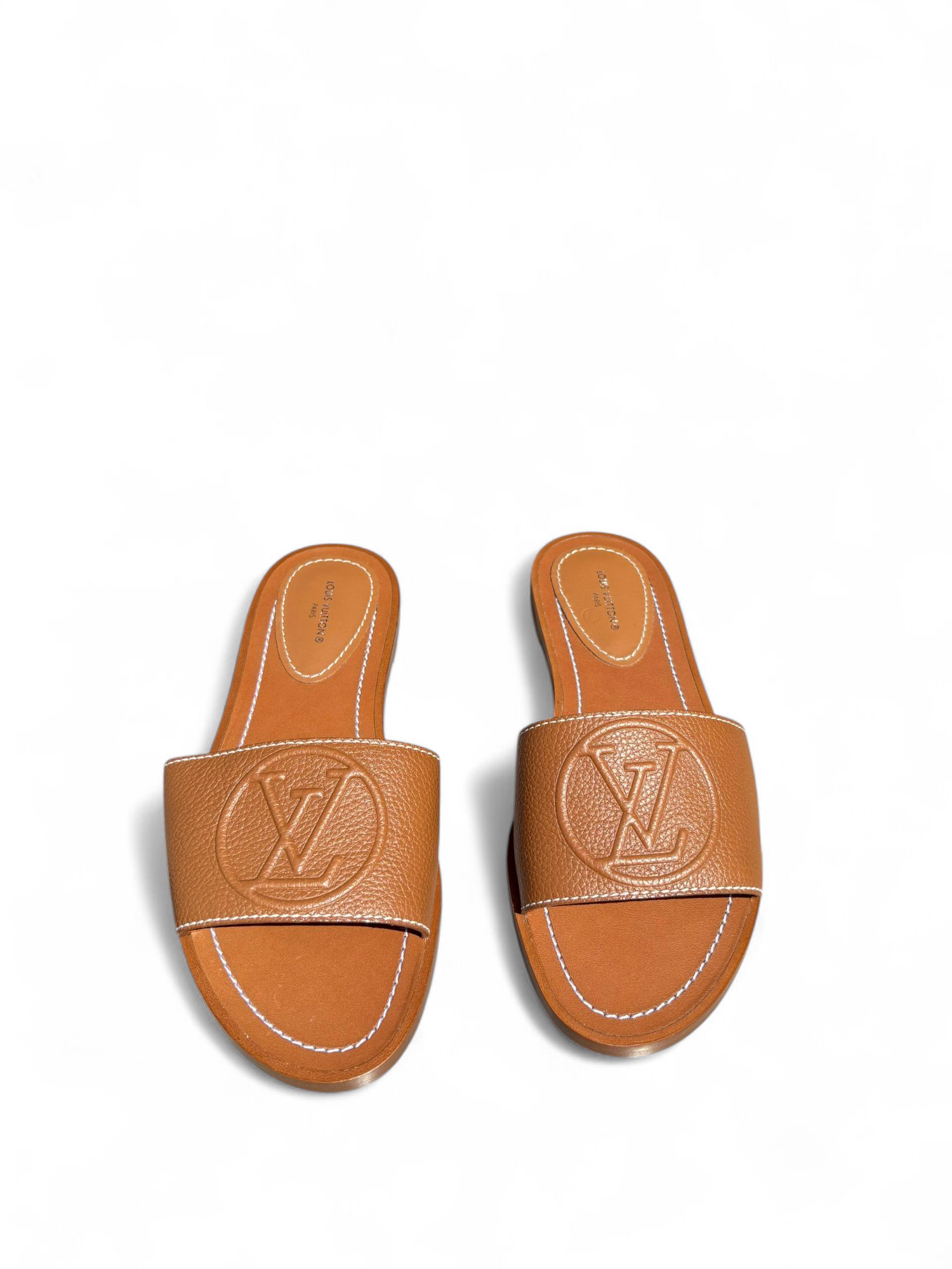 Louis Vuitton - Mules in pelle Lock it T36 1/2