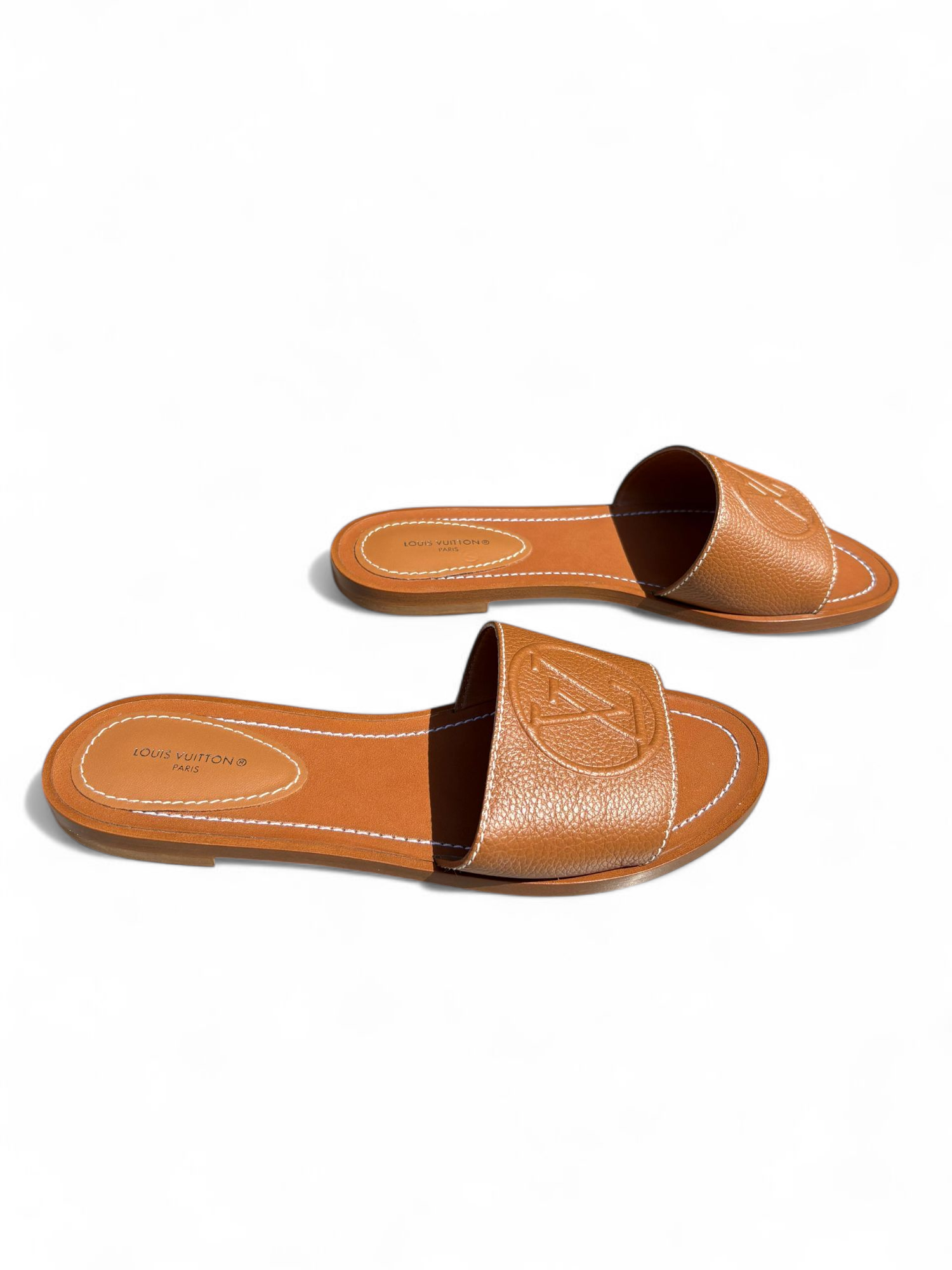 Louis Vuitton - Mules in pelle Lock it T36 1/2